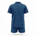 Siracusa Patterned Shirt & Shorts Set