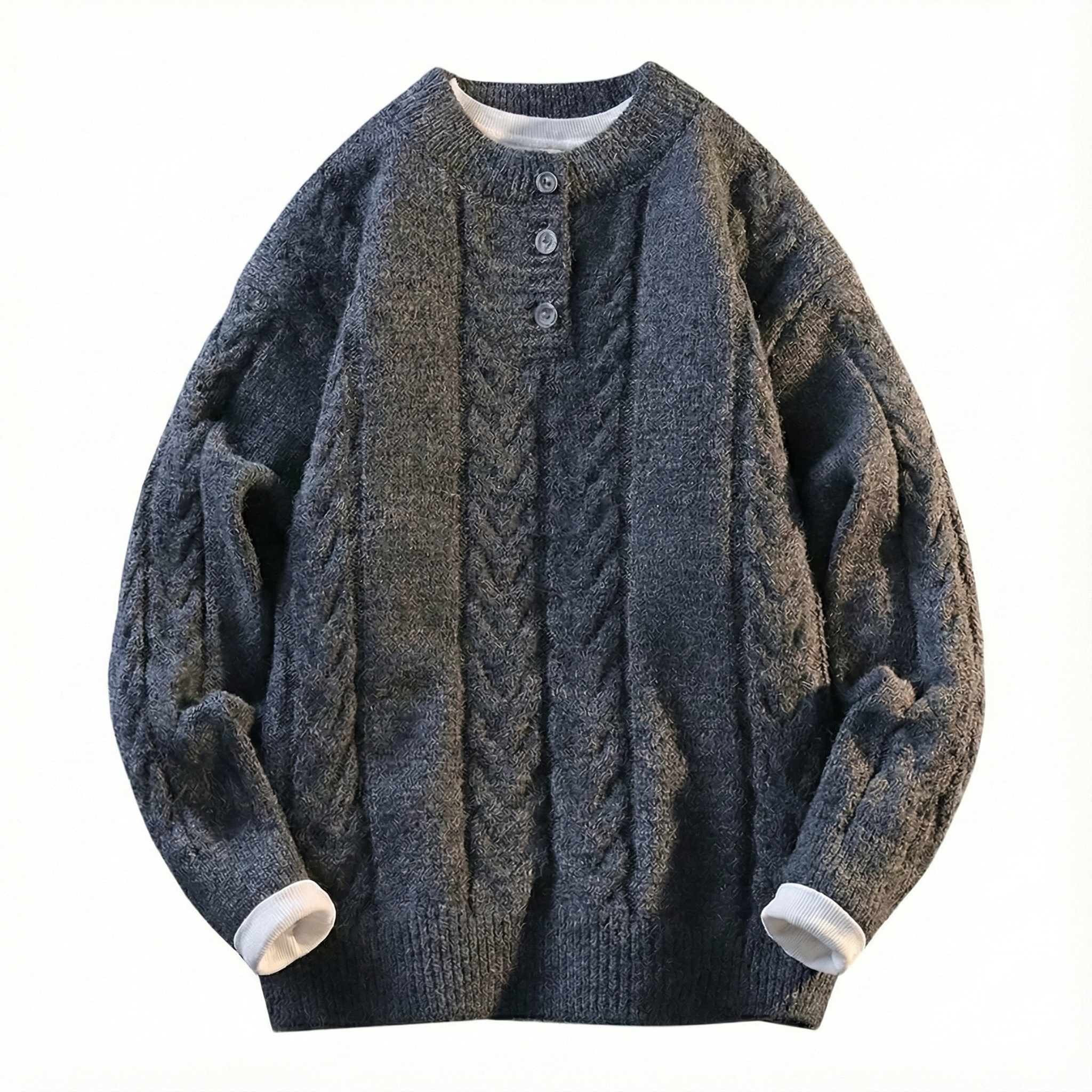 Sondrio Button Knit Sweater