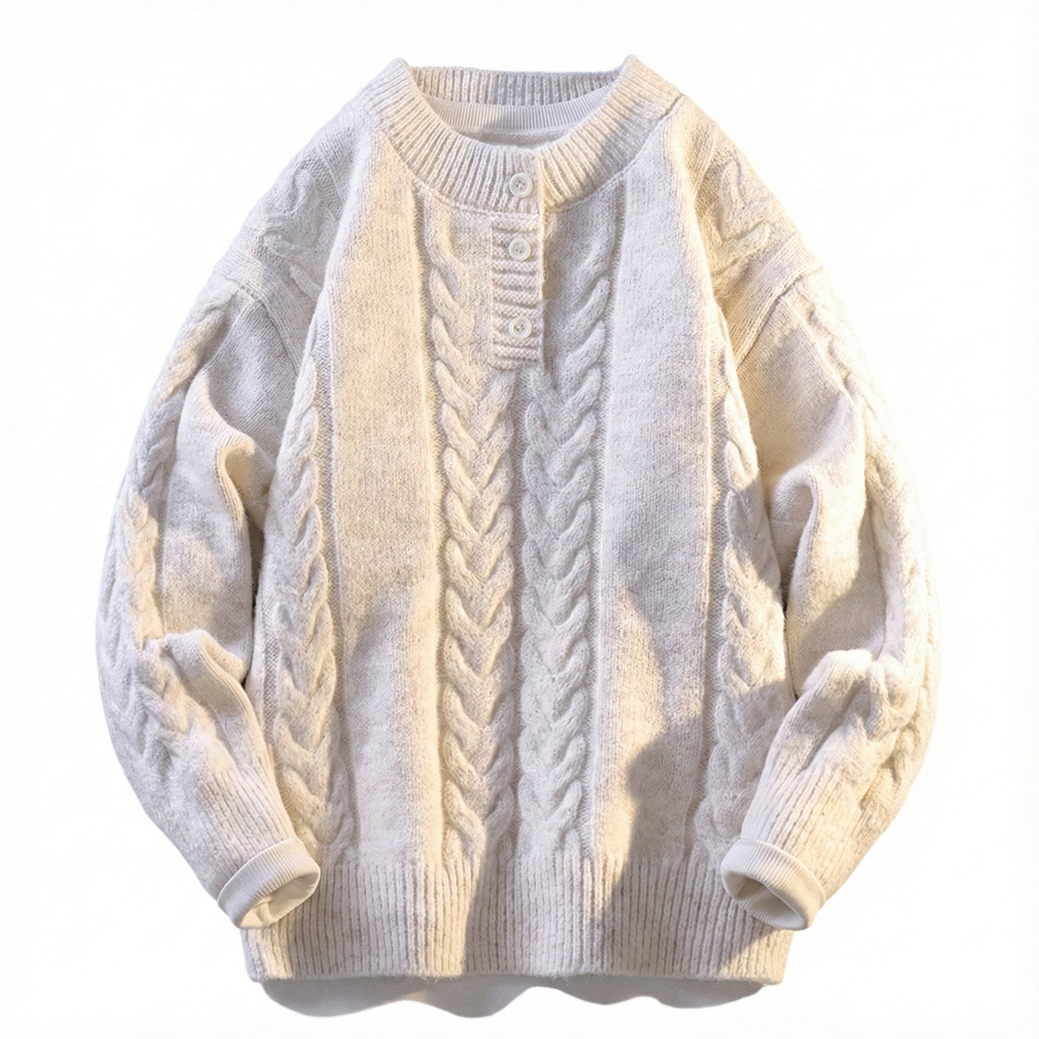 Sondrio Button Knit Sweater