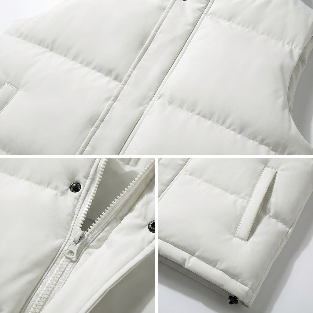 Sorrento Quilted Zip Vest Coat