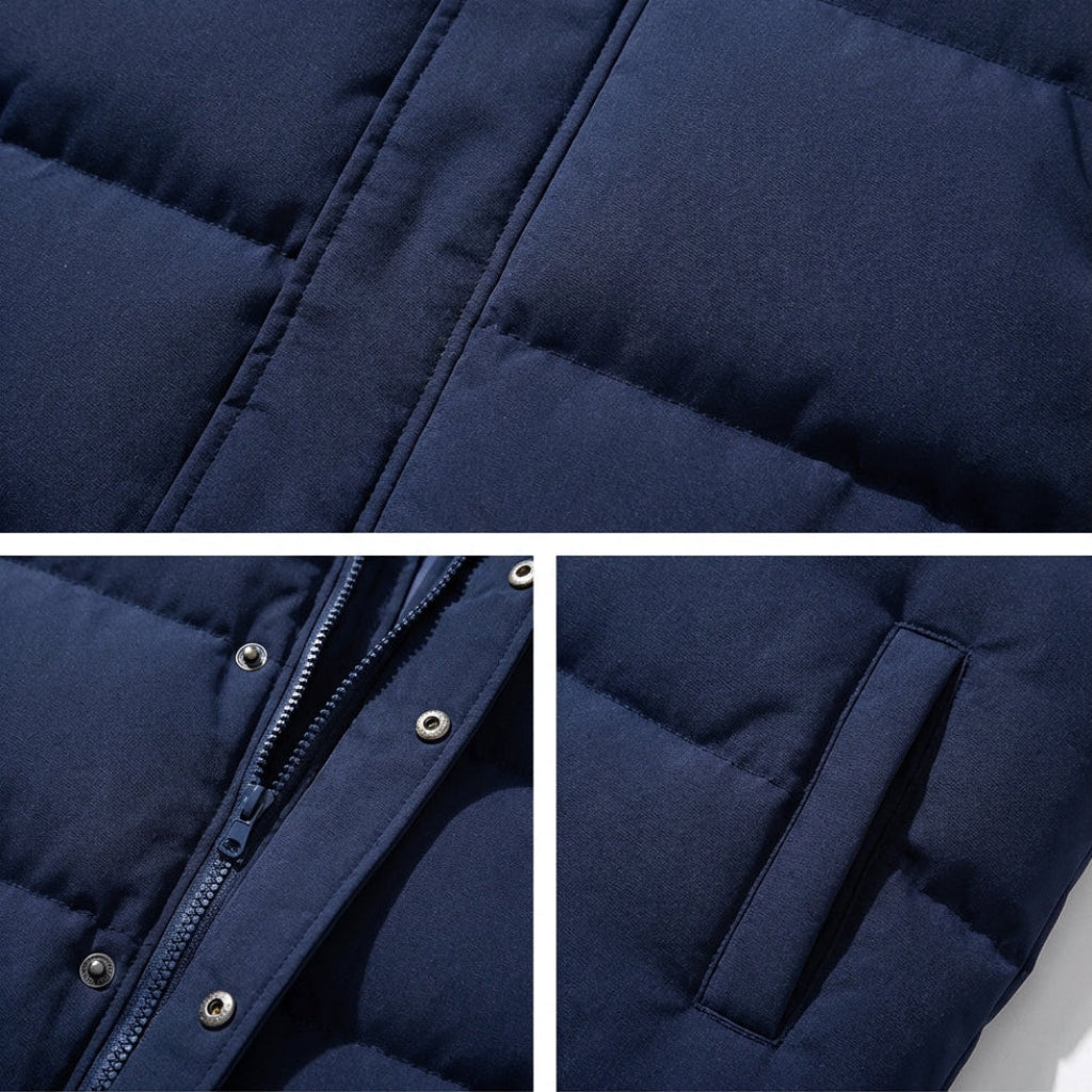 Sorrento Quilted Zip Vest Coat