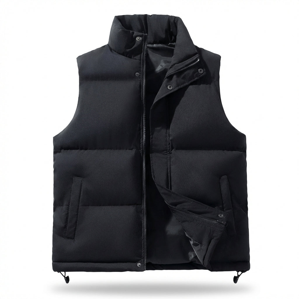 Sorrento Quilted Zip Vest Coat
