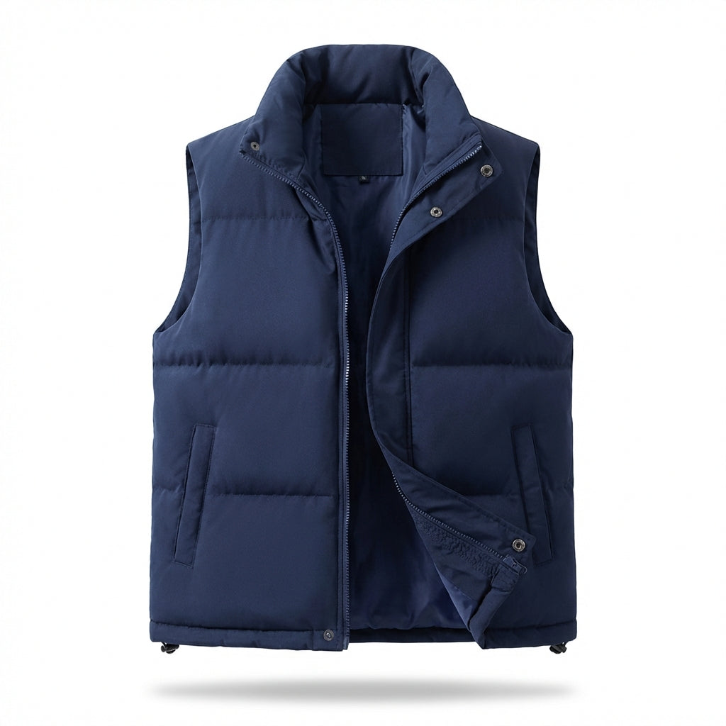 Sorrento Quilted Zip Vest Coat