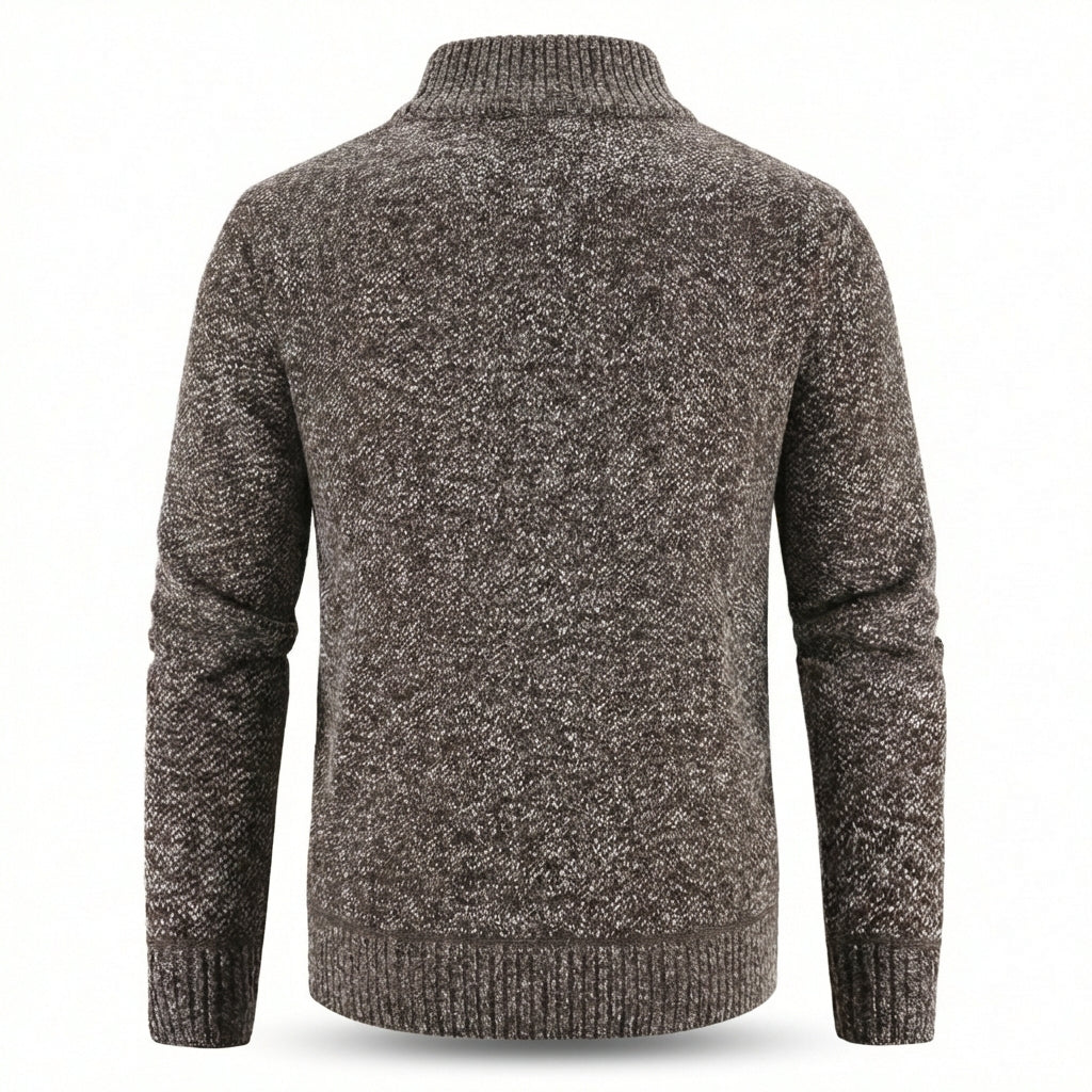Sorrento Stand-Collar Knit Jacket