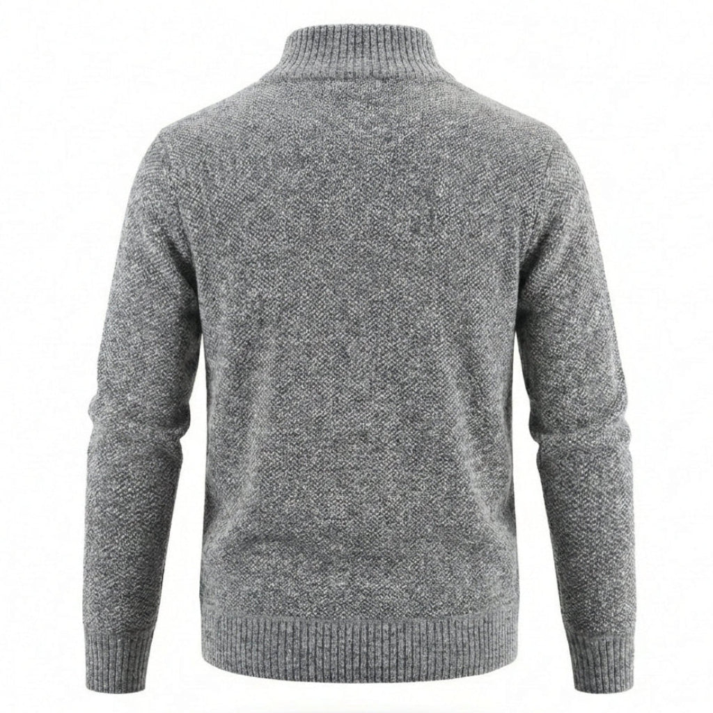 Sorrento Stand-Collar Knit Jacket