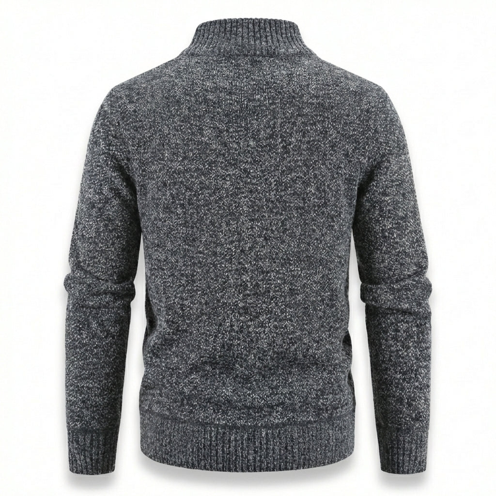 Sorrento Stand-Collar Knit Jacket