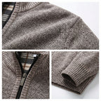 Sorrento Stand-Collar Knit Jacket