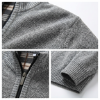 Sorrento Stand-Collar Knit Jacket