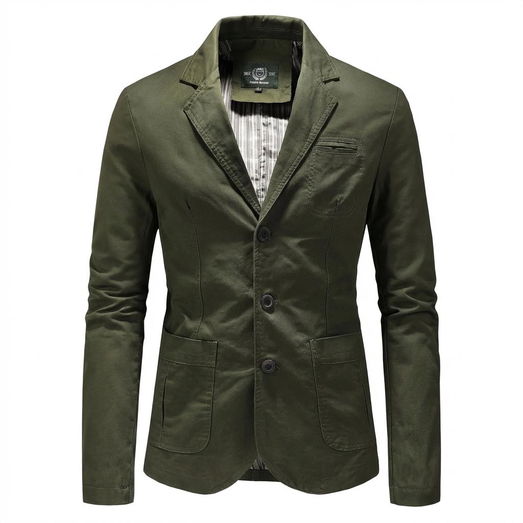Spoleto Casual Button Front Blazer