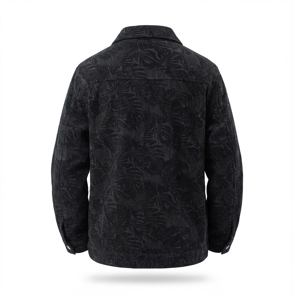 Tivaro Corduroy Snap Down Jacket