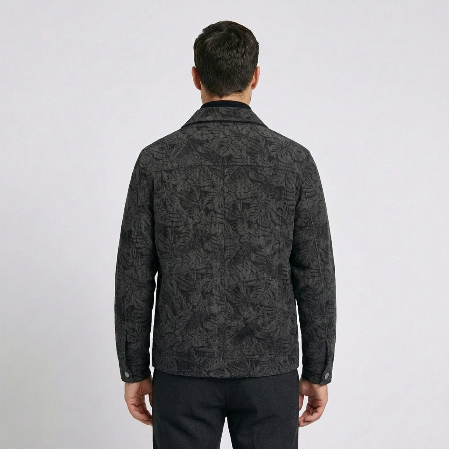 Tivaro Corduroy Snap Down Jacket