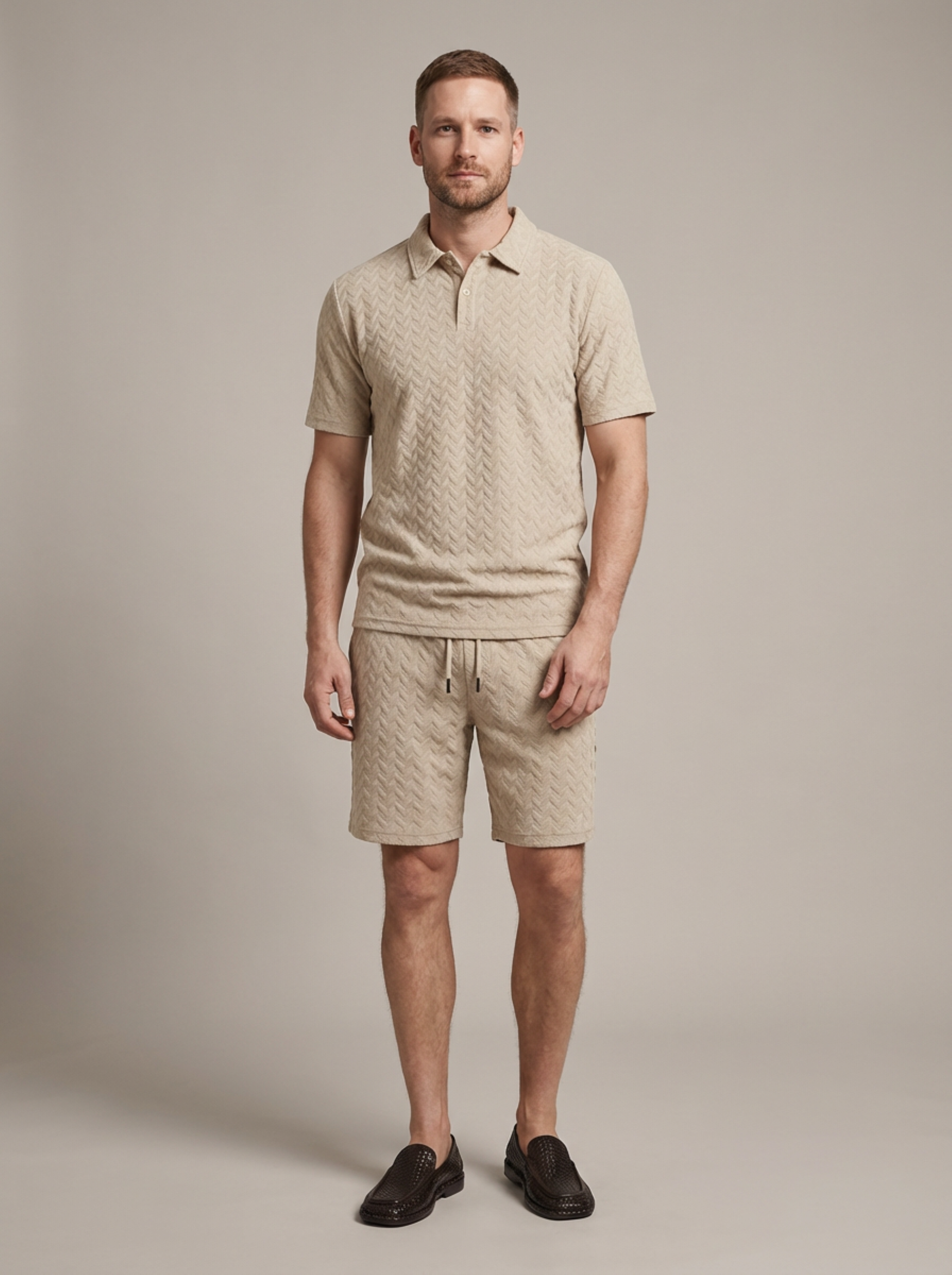 Torvin Texture Short Set