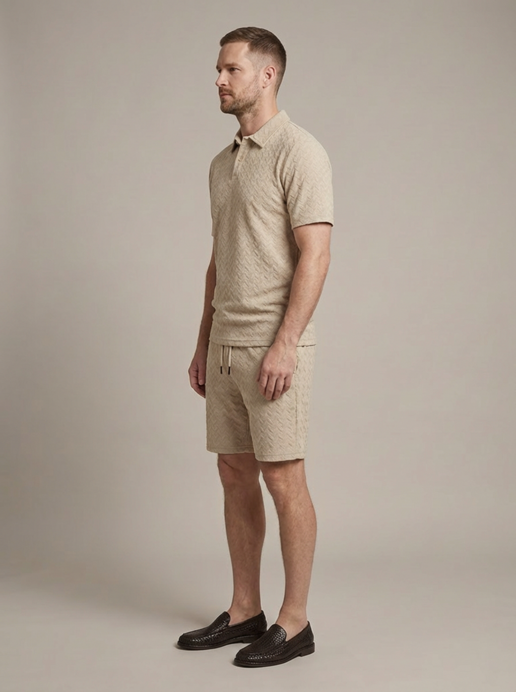 Torvin Texture Short Set