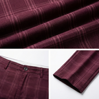 Udine Plaid Tailored Pant