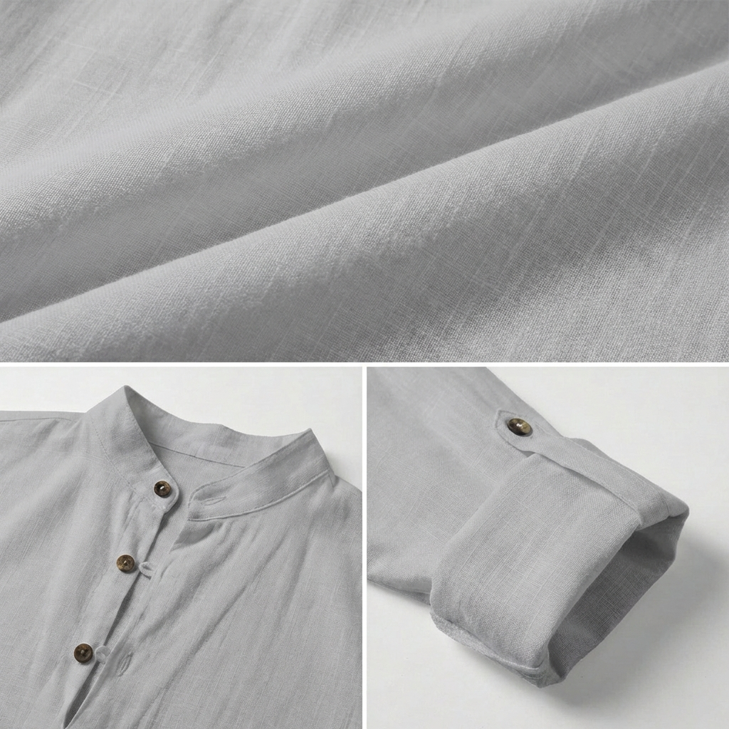Urbello Half-Button Long Sleeve