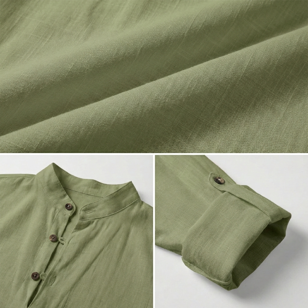 Urbello Half-Button Long Sleeve