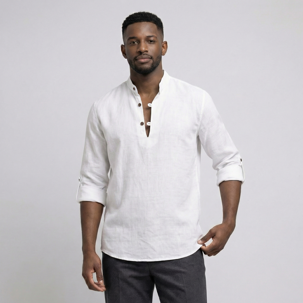 Urbello Half-Button Long Sleeve