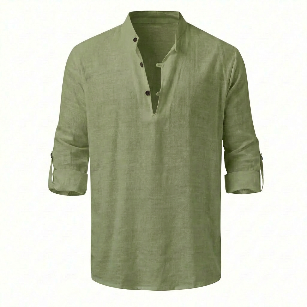 Urbello Half-Button Long Sleeve