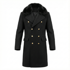 Valbona Fur-Collar Overcoat