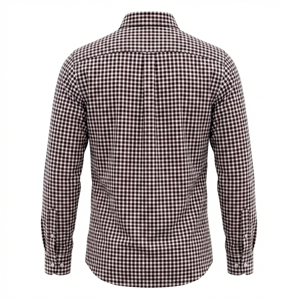 Vallecorsa Gingham Long Sleeve Shirt