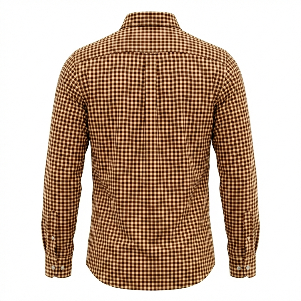 Vallecorsa Gingham Long Sleeve Shirt