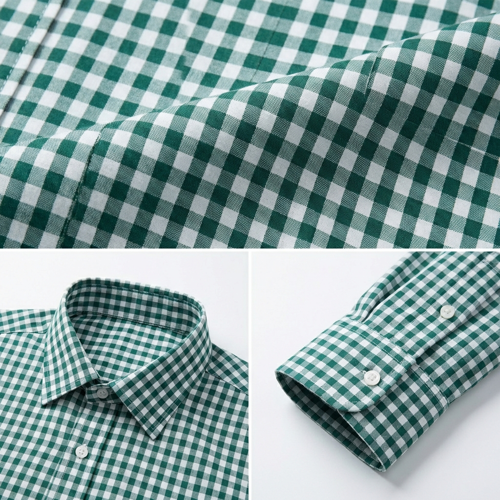 Vallecorsa Gingham Long Sleeve Shirt