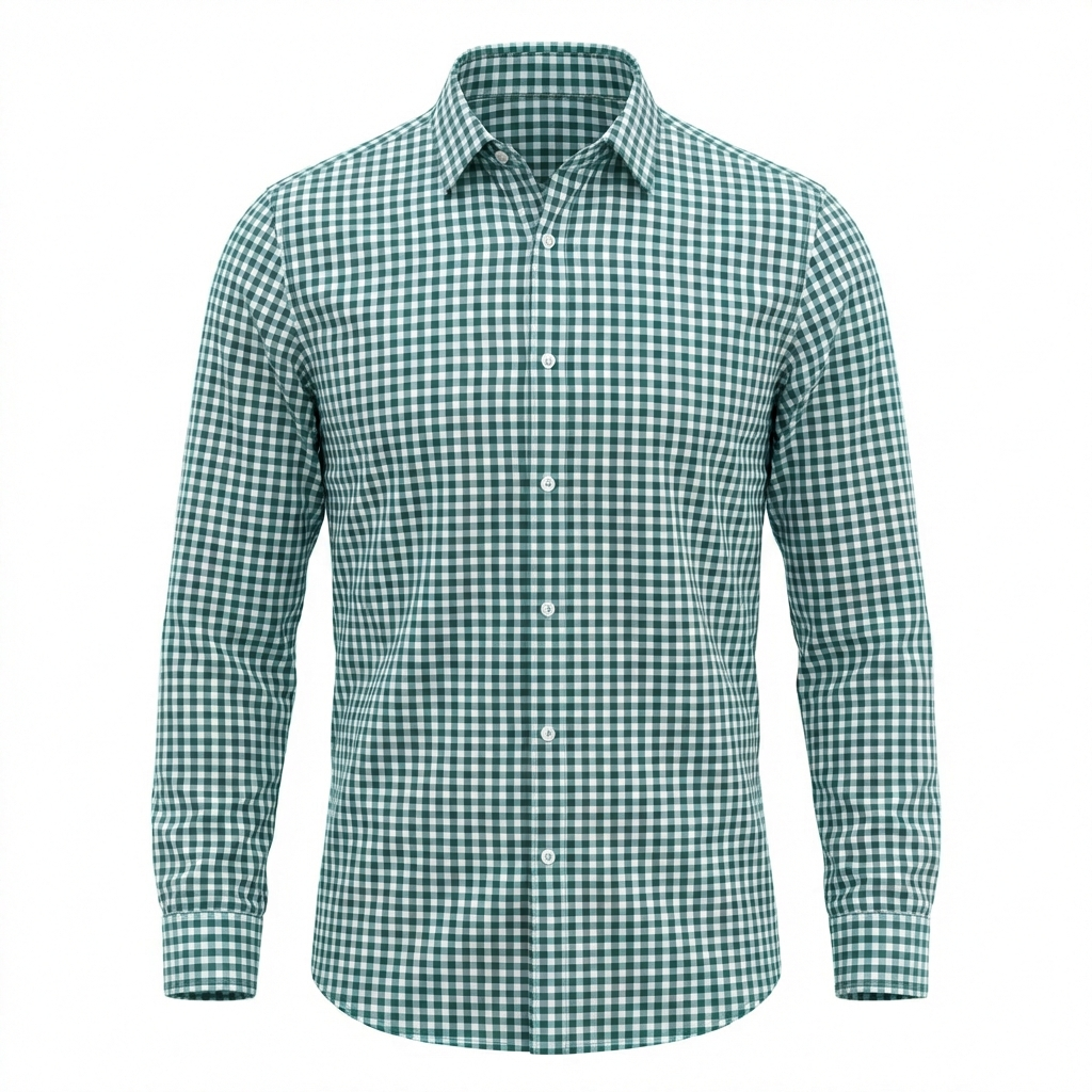 Vallecorsa Gingham Long Sleeve Shirt