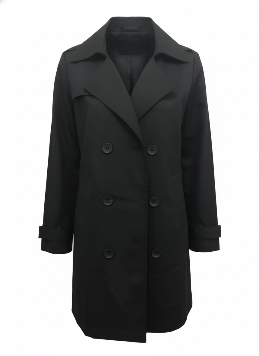 Varenzo Lapel Overcoat