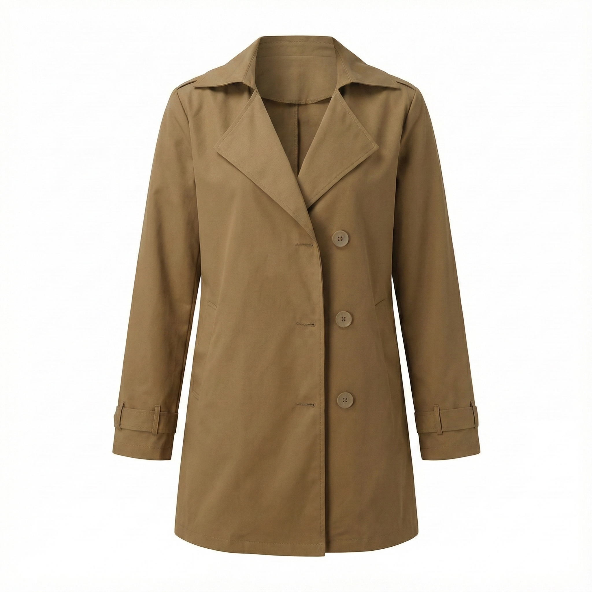 Varenzo Lapel Overcoat