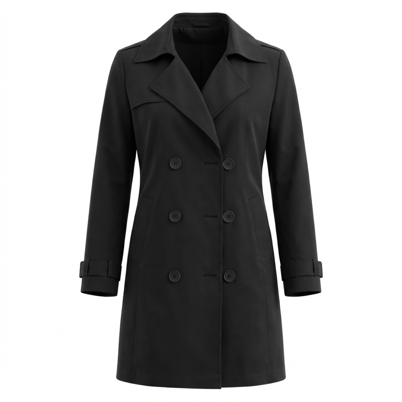 Varenzo Lapel Overcoat