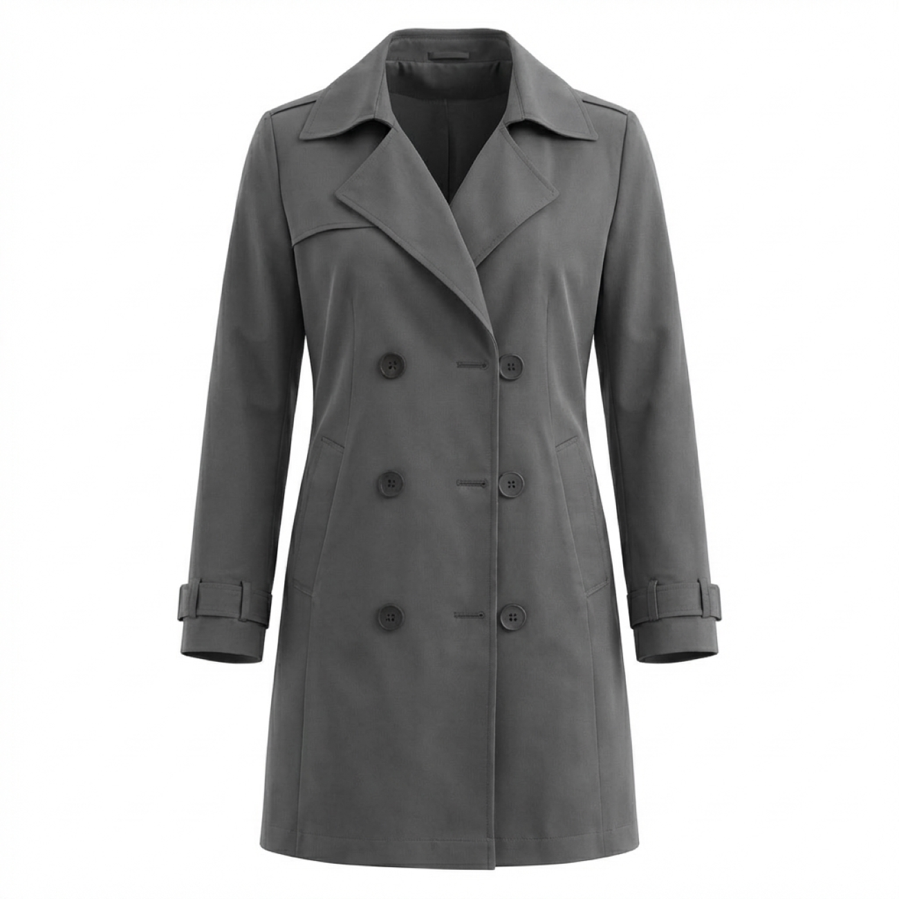 Varenzo Lapel Overcoat