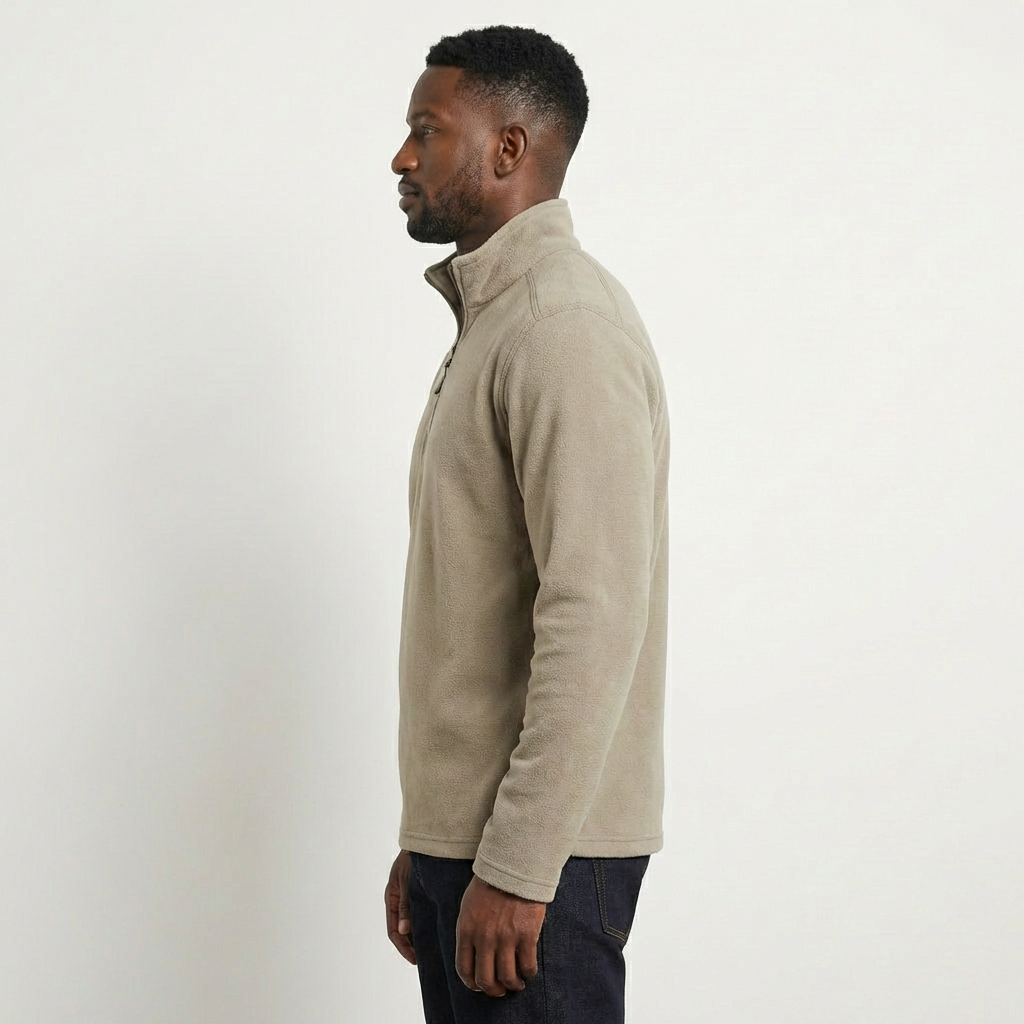 Vasto Quarter Zip Long Sleeve Sweatshirt