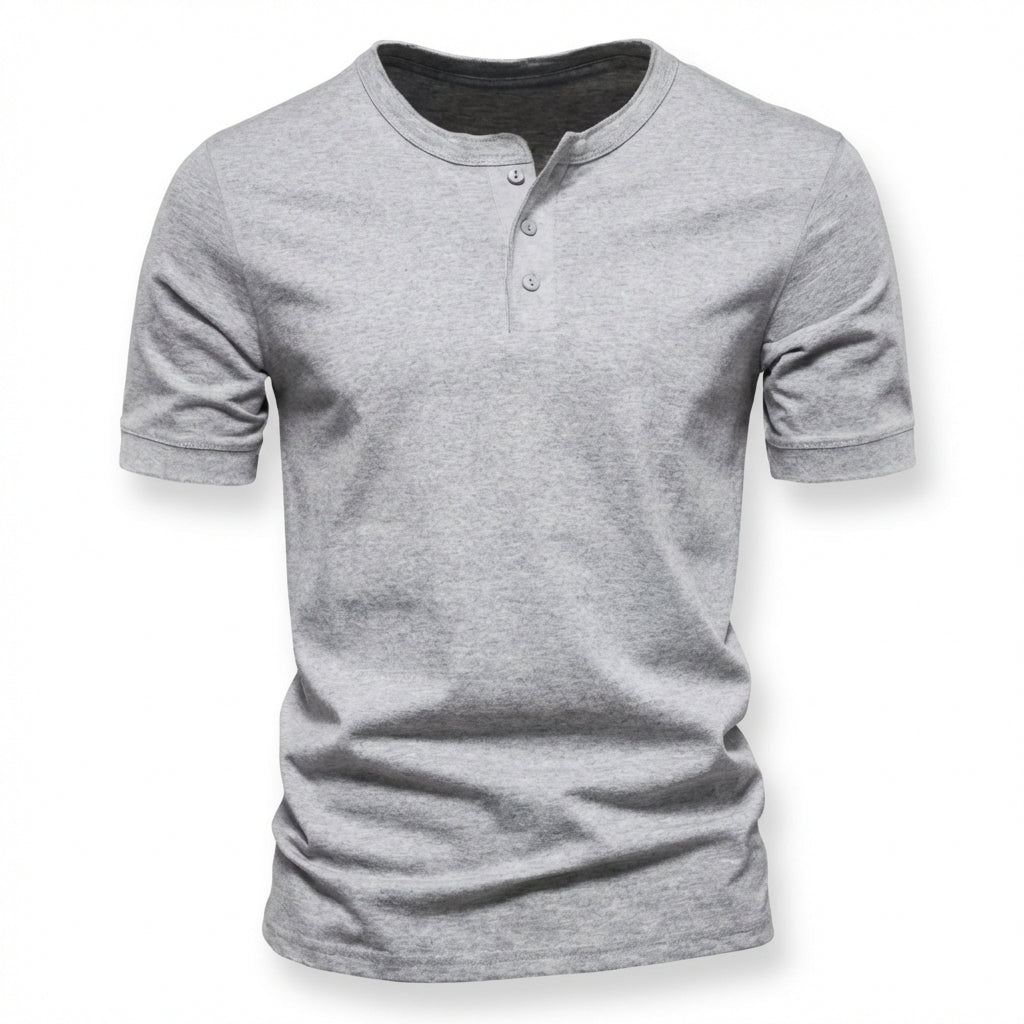 Venezia Henley Button Tee