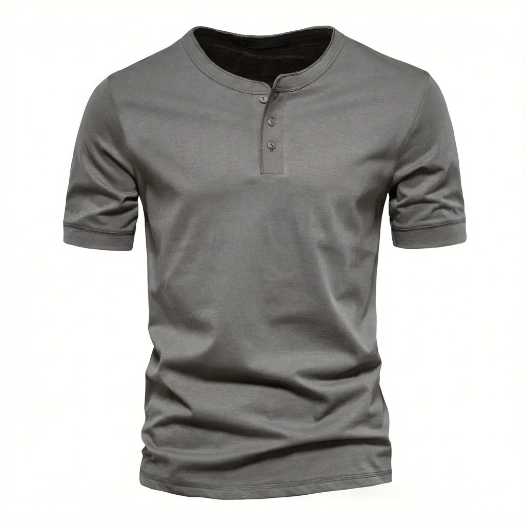 Venezia Henley Button Tee