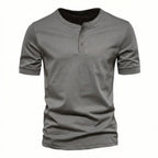 Venezia Henley Button Tee