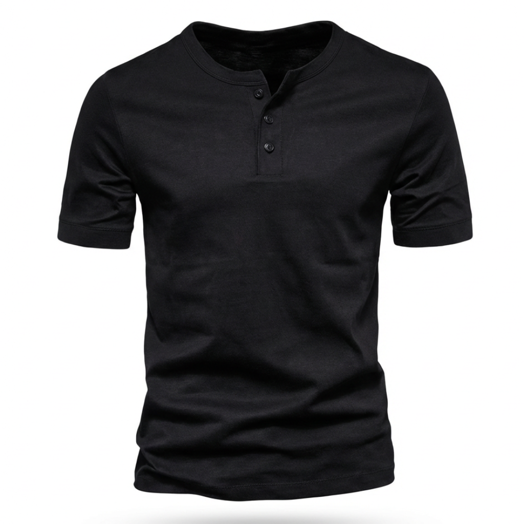 Venezia Henley Button Tee