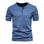 Venezia Henley Button Tee