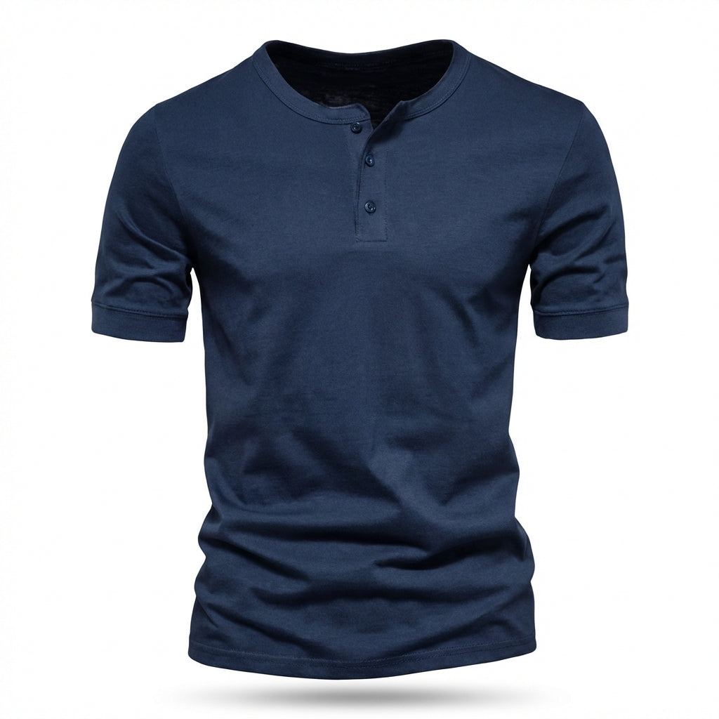 Venezia Henley Button Tee