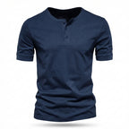 Venezia Henley Button Tee