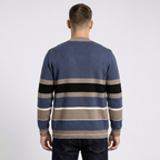 Vercelli Striped Easy Wear Knit Cardigan