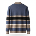 Vercelli Striped Easy Wear Knit Cardigan