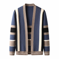 Vercelli Striped Easy Wear Knit Cardigan