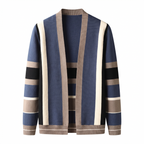 Vercelli Striped Easy Wear Knit Cardigan