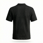 Vigevano Lace-Weave Button Shirt