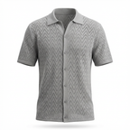 Vigevano Lace-Weave Button Shirt
