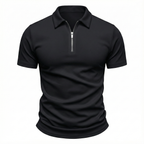 Zavetti Zip-Collar Polo