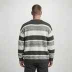 Zaviero Soft Stripe Knit