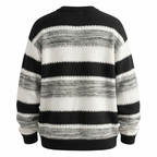 Zaviero Soft Stripe Knit