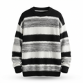 Zaviero Soft Stripe Knit