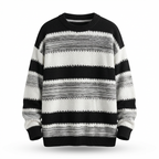 Zaviero Soft Stripe Knit